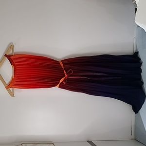 Chicwish Ombre Chiffon Dress NWT, XS/S